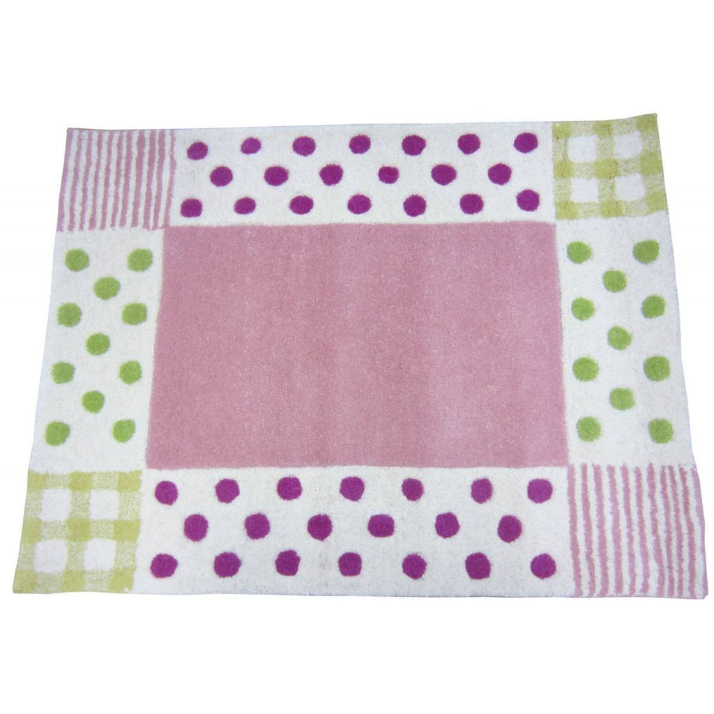 Polka Dot Kids' Bath Rug Pink - Pillowfort™